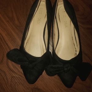 Black cute flats